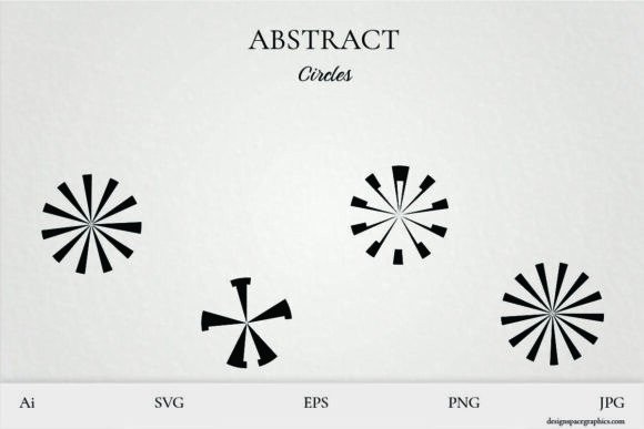 Abstract Line Circle Vector Set Bundle: Modern Graphics for Branding & Illustrations