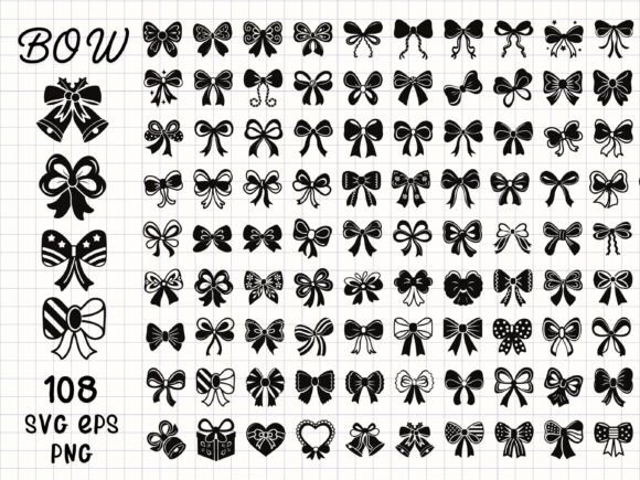 Bow Clipart Bundle, 108 Elegant Ribbon: A Designer’s Honest Review for Real Embroidery Use