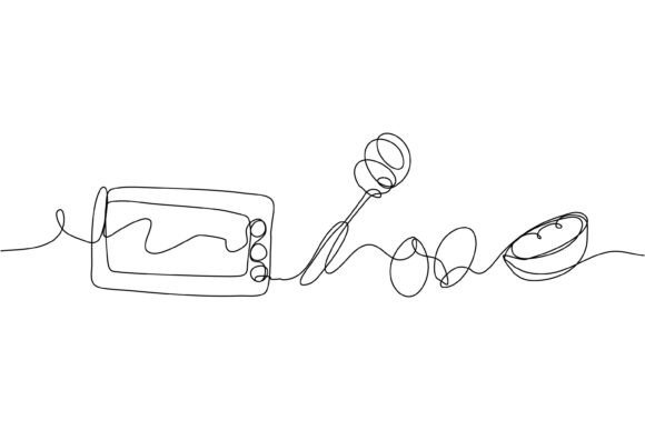 Continuous Line Design of Cake Making: A Practical Review for Digital Sellers