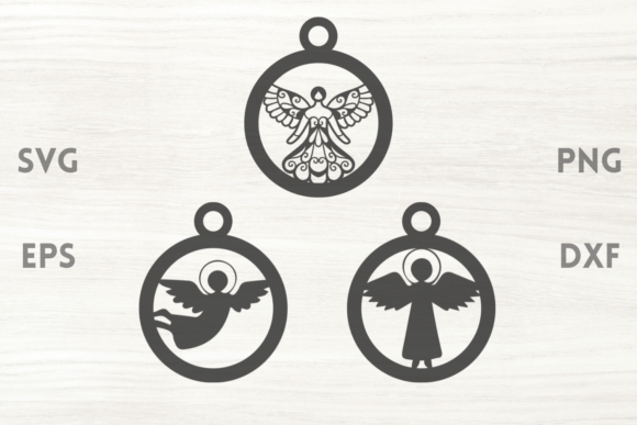 Decorative Angels Tree Ornaments SVG: A Crafts & Graphics Designer’s Review