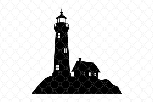 Lighthouse SVG for Crafts: Nautical 020 Graphics Review